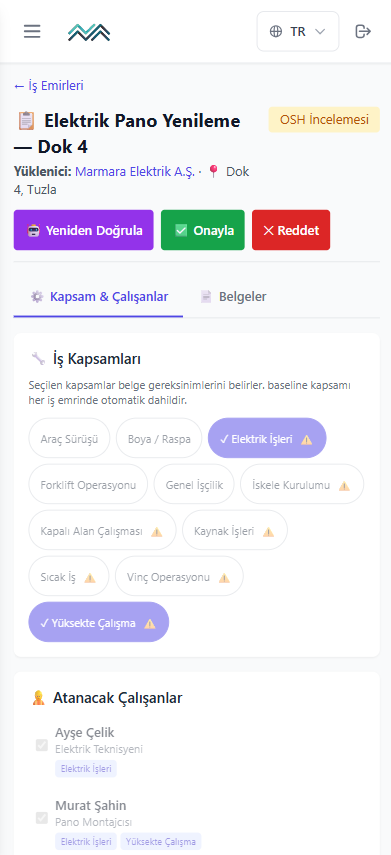 Yüklenici Portalı